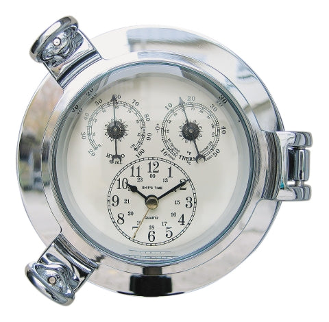 Uhr, Thermo- & Hygrometer im Bullauge · SC 1242C