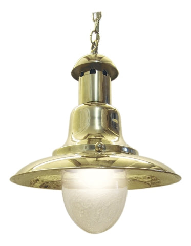 Fishermen´s Hänge-Lampe, Messing lackiert – elektrisch · SC 1283