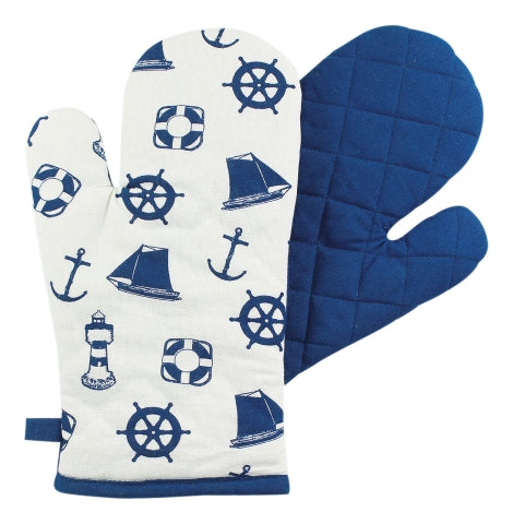 Ofenhandschuh - Maritim, Baumwolle · SC 3221