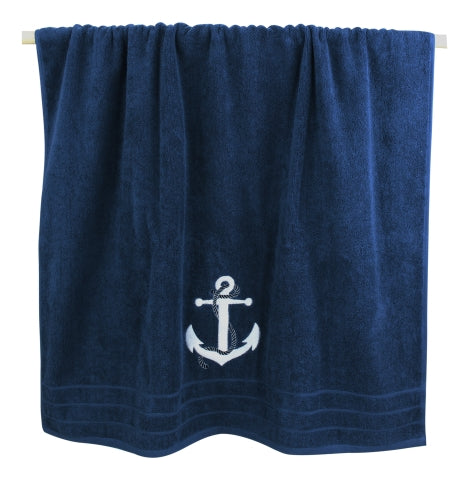 Dusch-/Badetuch, marineblau · SC 3613