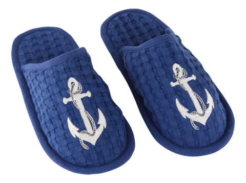Slippers, marineblau · SC 3619