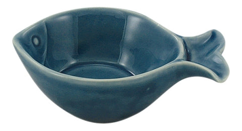 Schale Fisch, Steingut lackiert