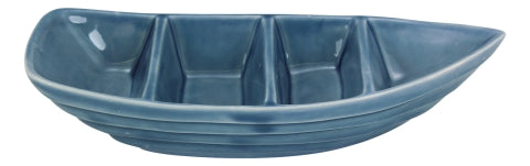 Boot, Steingut lackiert