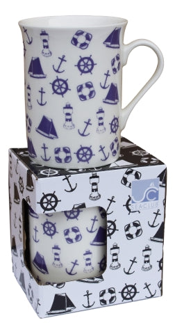 Tasse Maritim, Porzellan