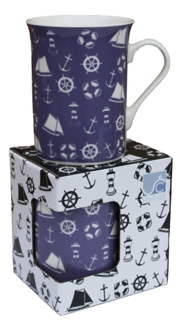 Tasse Maritim, Porzellan