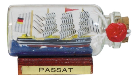 Flaschenschiff Passat, 6 cm