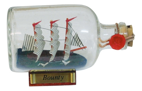 Flaschenschiff Bounty, 9 cm