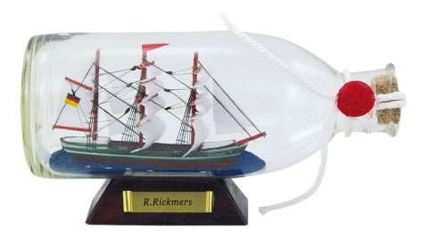 Flaschenschiff R.Rickmers, 16 cm