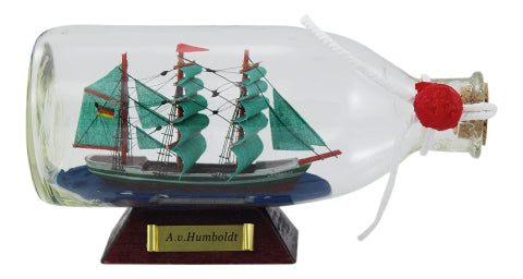 Flaschenschiff A.v.Humboldt, 16 cm