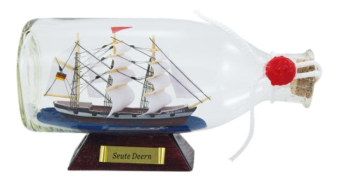 Flaschenschiff Seute Deern, 16 cm