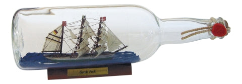 Flaschenschiff Gorch Fock, 29 cm