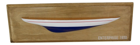 Enterprise - Halbrumpf auf Board, Holz · SC 5313