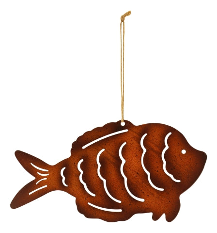 Hänger - Fisch, Eisen lackiert im Rost-Look · SC 5324