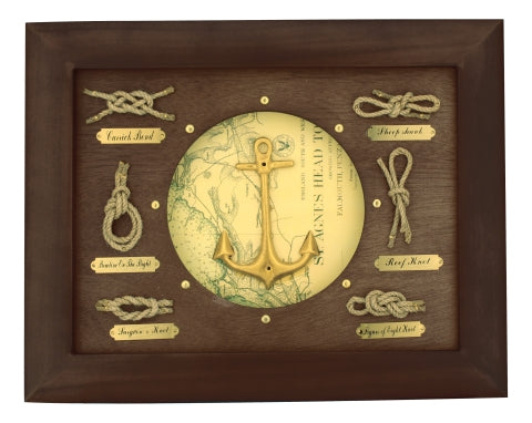 Knotentafel - Anker & Knoten, Holz · SC 5542
