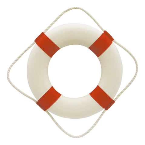 Rettungsring, rot/weiß, Ø 30 cm