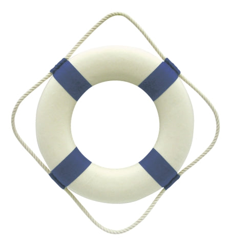 Rettungsring, blau/weiß, Ø 30 cm