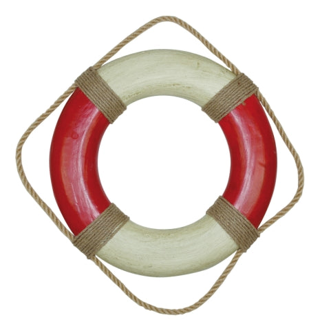Rettungsring, rot/creme, Ø 36 cm