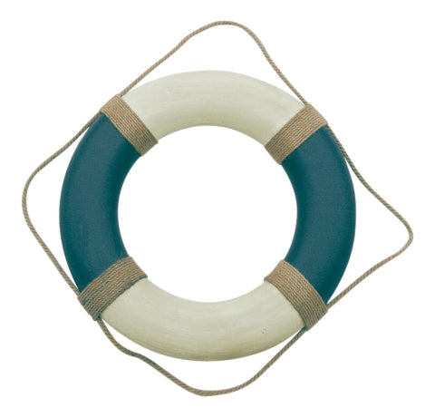Rettungsring, blau/creme, Ø 49 cm