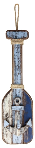 Wand-Deko - Paddel mit Haken, antik · SC 5606