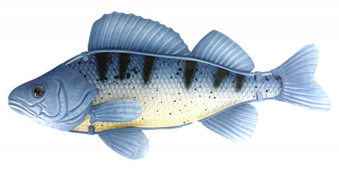 Wandhänger Fisch, Metall/Glas