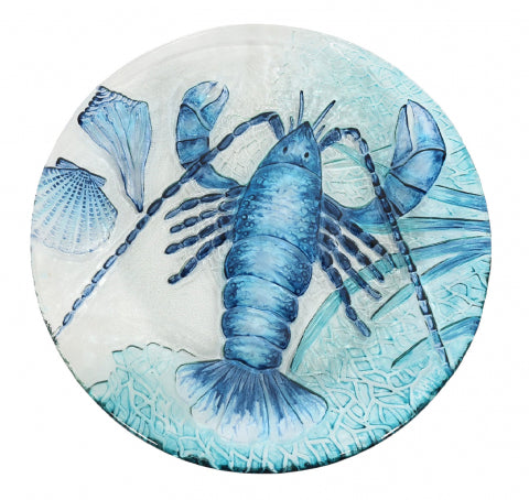 Glasteller Hummer, Ø: 30