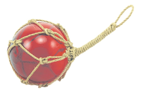 Fischerkugel, rot, Ø 10 cm