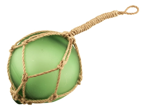 Fischerkugel, Glas mit Netz, Ø 12,5 cm
