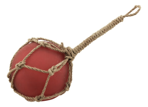 Fischerkugel, Glas mit Netz, Ø 12,5 cm