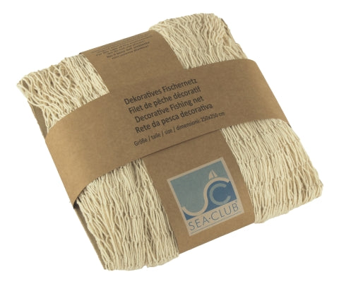 Fischernetz mit Schwimmern, naturfarben · SC 5906