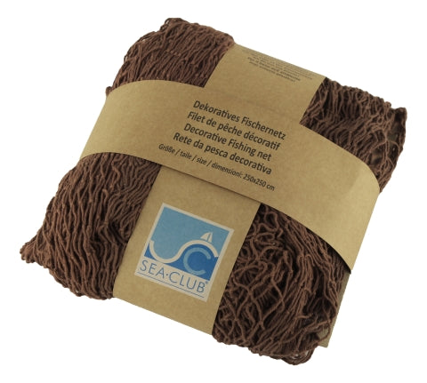 Fischernetz mit Schwimmern, braun · SC 5908