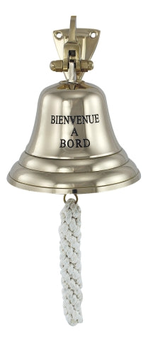 Glocke BIENVENUE A BORD, leichte Ausführung