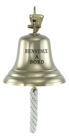 Glocke BIENVENUE A BORD, leichte Ausführung
