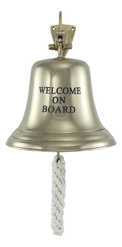 Glocke WELCOME ON BOARD, leichte Ausführung