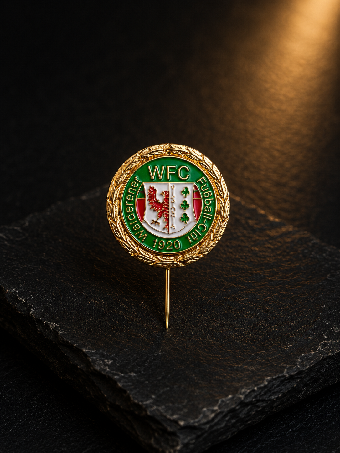 WFC Wackerener Fußball-Club 1920 Anstecknadel – Hochwertiger Emaille Vereins-Pin