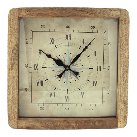 Wanduhr, Mangoholz · SC 9581