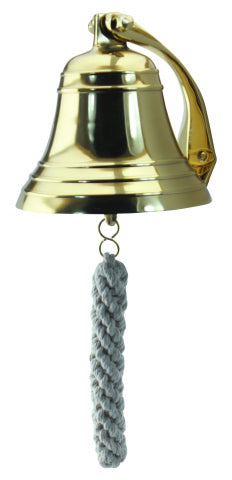 Wandglocke, Aluminium vermessingt