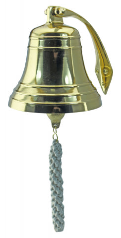 Wandglocke, Aluminium vermessingt