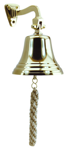 Wandglocke, Aluminium vermessingt