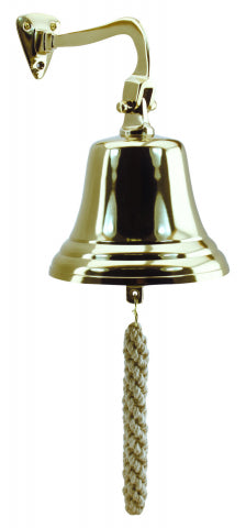 Wandglocke, Aluminium vermessingt