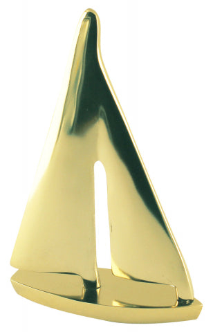 Segel-Yacht, Aluminium vermessingt