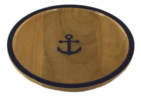 Teller Anker, Mango-Holz emailliert · SC 9740