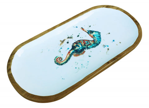 Platte Seepferdchen, oval · SC 9767