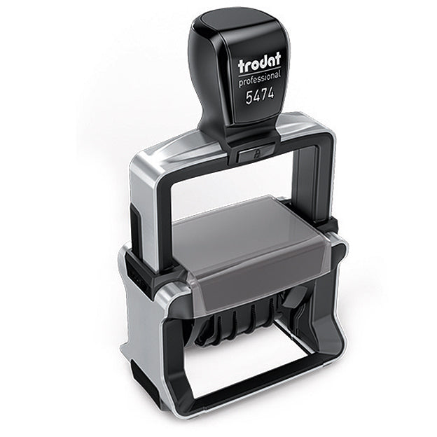 Trodat Professional 5474 – Datumstempel mit Text (60 × 40 mm)