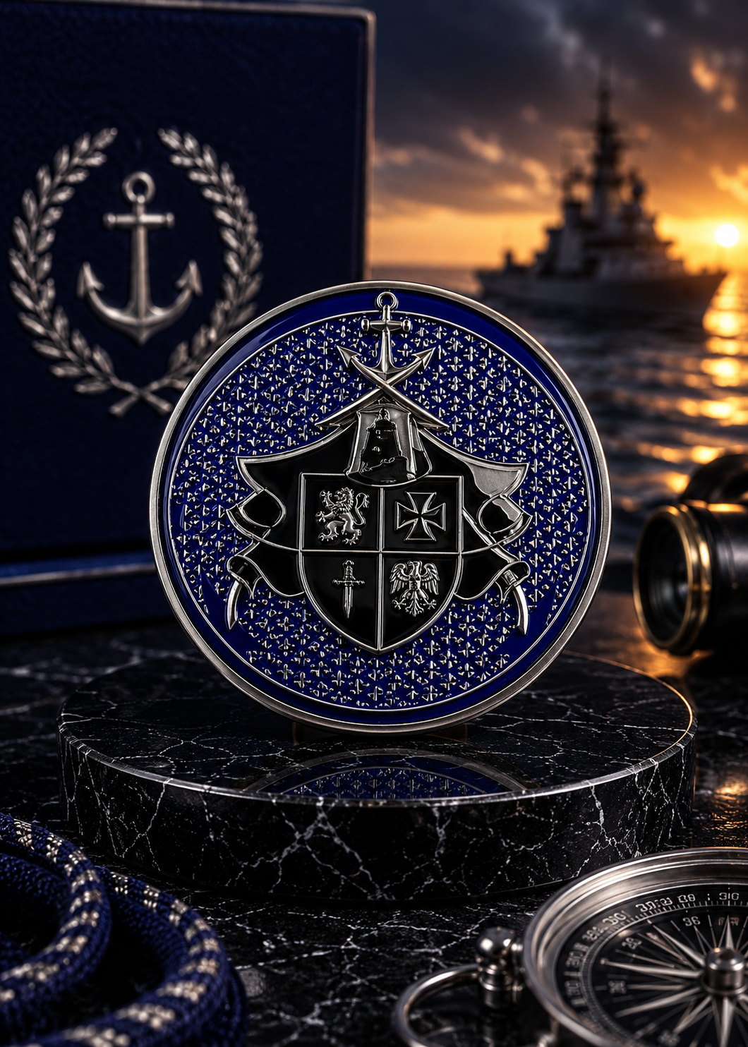 Maritime Wappenmünze