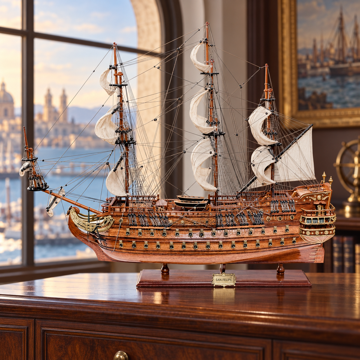 San Felipe – gestaltete maritime Wohnraumansicht