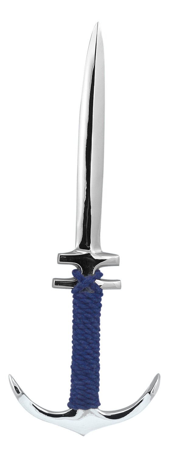 Anker-Brieföffner mit blauem Tau, SEA-CLUB 1518N