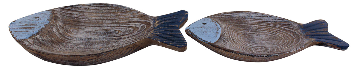 Schalen - Fisch, Holz · SC 5468