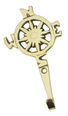 Wandhaken mit Kompassrose – SEA-CLUB 7058