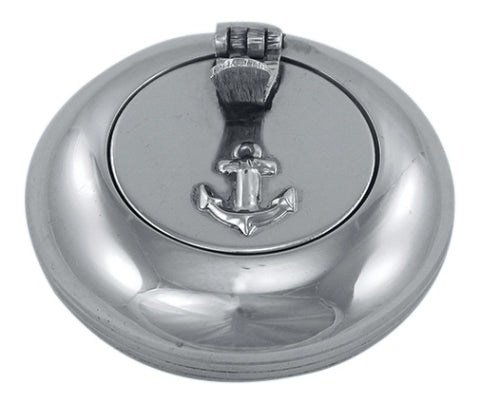 Vernickelter Taschenascher, 5,5 cm – SEA-CLUB 7101N