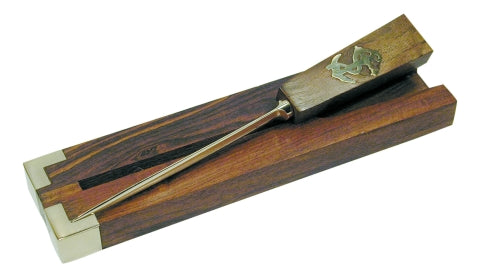 Brieföffner aus Holz und Messing – SEA-CLUB 8008